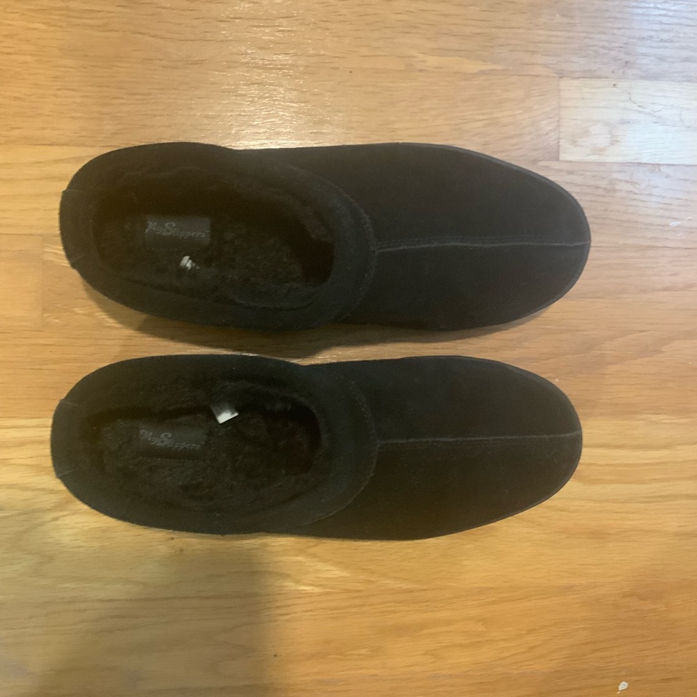 Men’s Black MySlippers - Size 12
